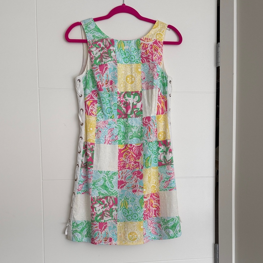 Lilly Pulitzer Multicolor Patchwork Dress